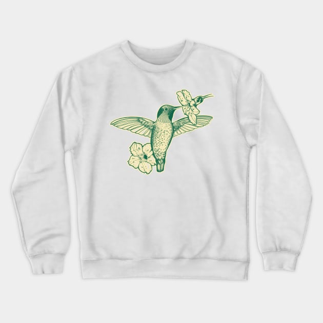 Hummingbird colors Crewneck Sweatshirt by romulofq